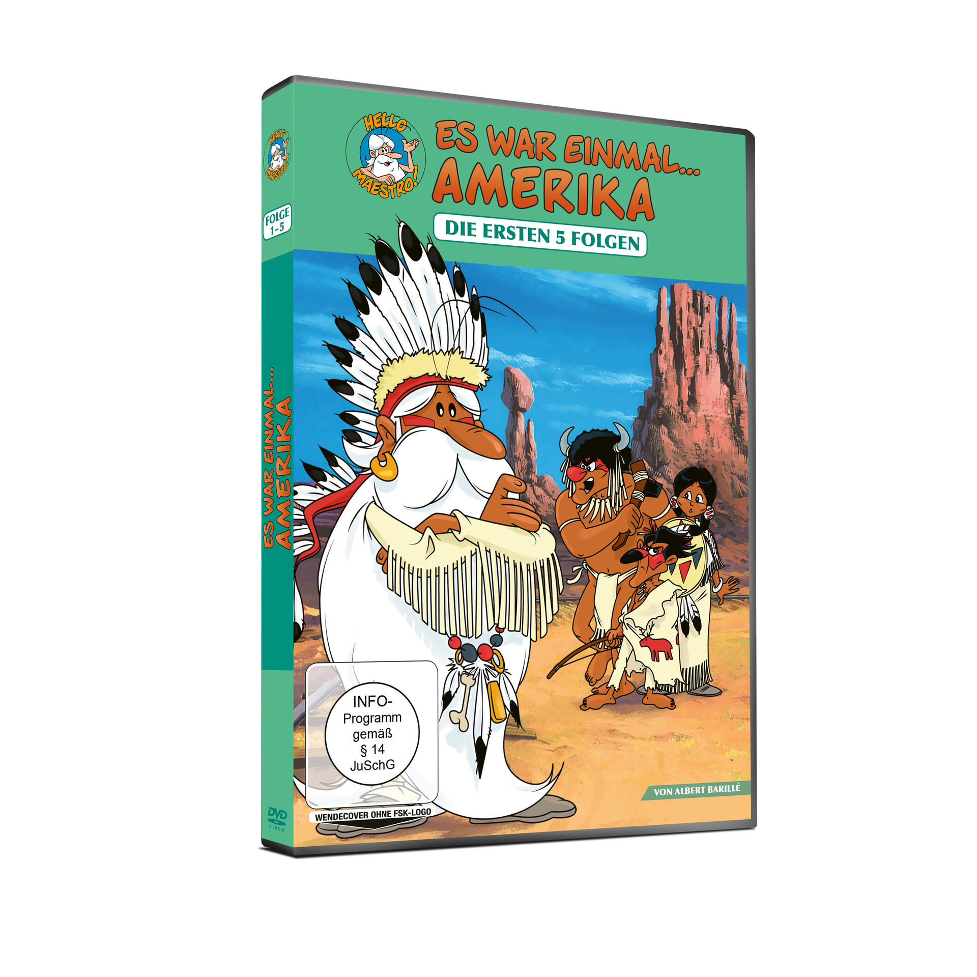 Es war einmal... Amerika, Folge 1-5 DVD