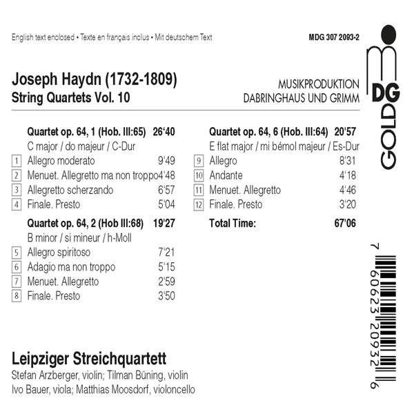 CD-Cover mit Noten und Text. Weißer Hintergrund mit schwarzem Text.