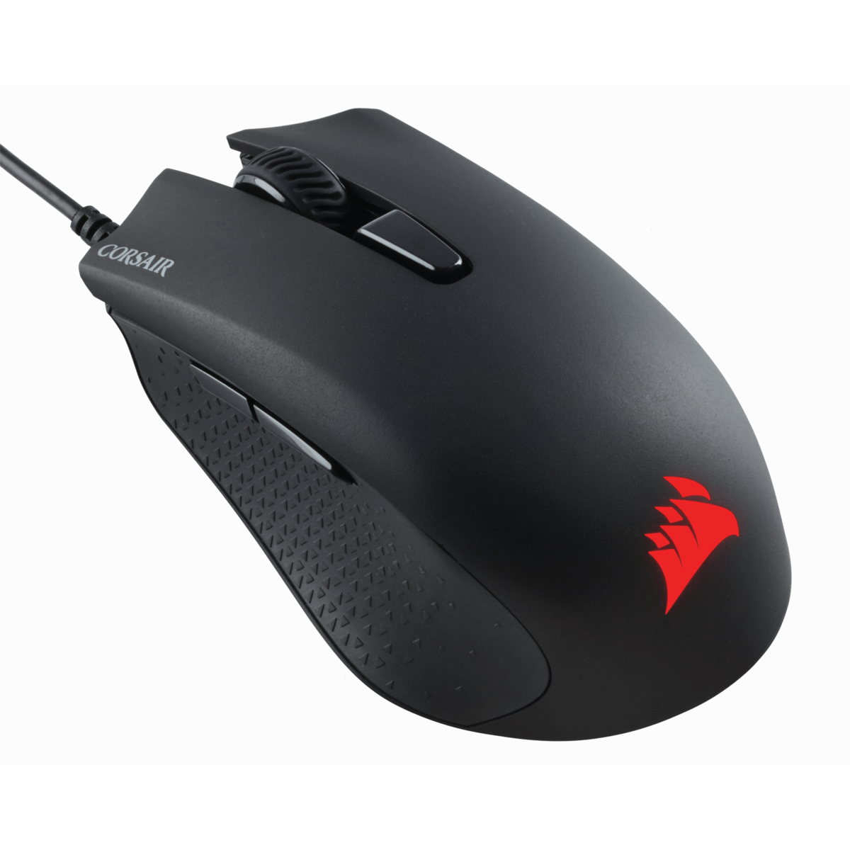 Pack gaming - Corsair Teclado K55 + Ratón Harpoon RGB, Teclas macro programables, Negro