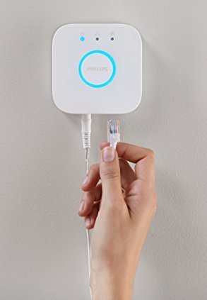 Pack bombillas + puente - Philips Hue White Color, 3 bombillas, Puente para sistema luz inteligente