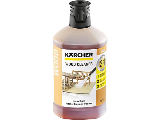 KAERCHER 6.295-757.0 RM 612 - Detergente per legno 3 in 1 (Transparente/Marrone)