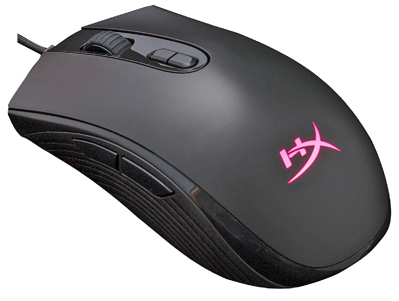 Hyperx Hxmc004b Pulsefire core de gaming rgb 6200 dpi negro kingston raton mouse fps pro con cable 6200ppp usb