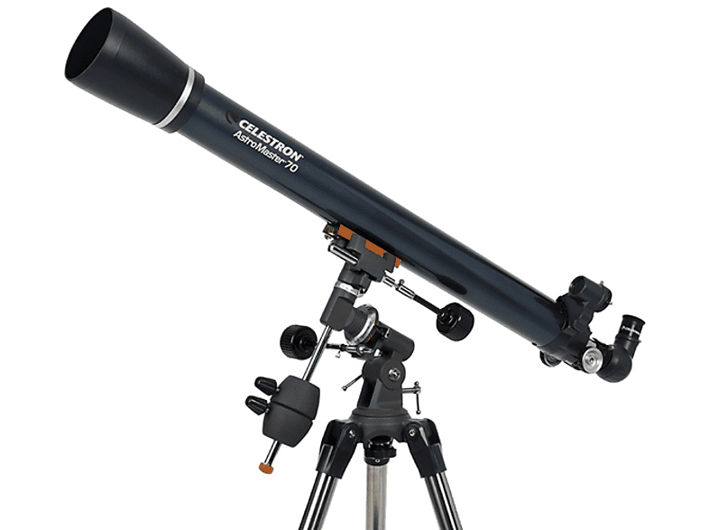 Telescopios - Celestron AstroMaster 70 EQ, Refractor, Azul
