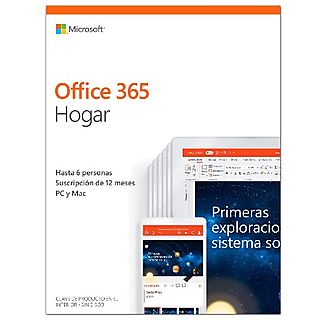 Microsoft Office 365 Hogar, para PC y Mac, Suscripción 1 año