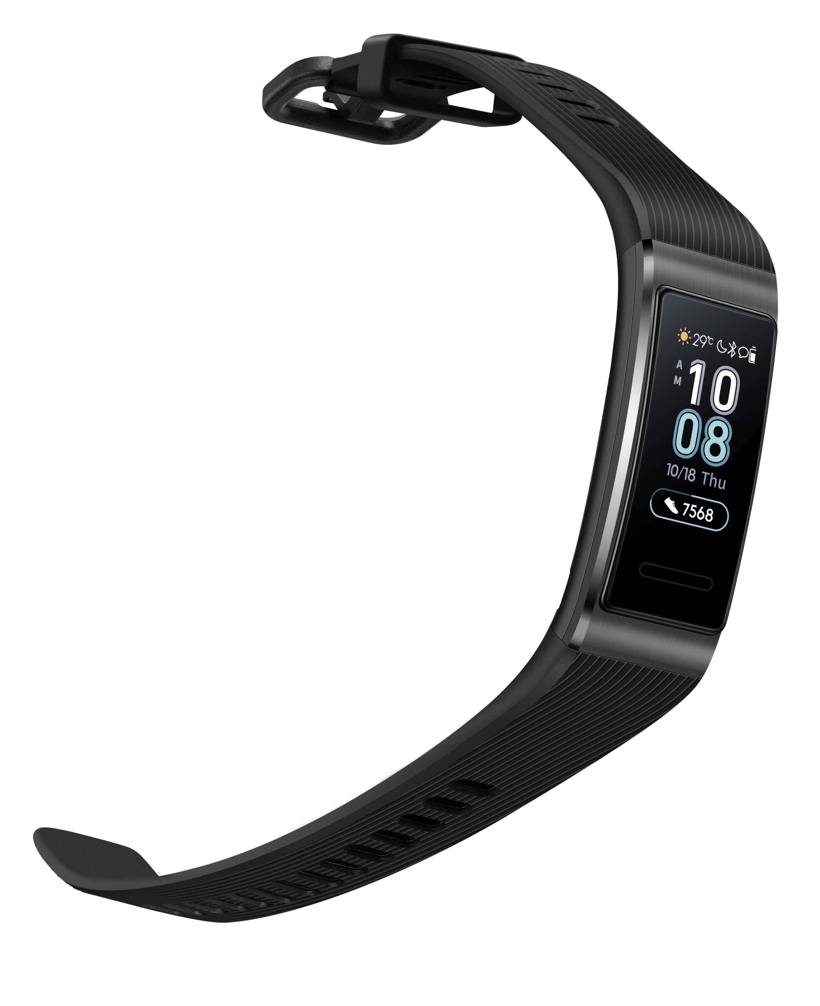 HUAWEI Band 3 Pro, Fitness Tracker, 120 mm, Schwarz