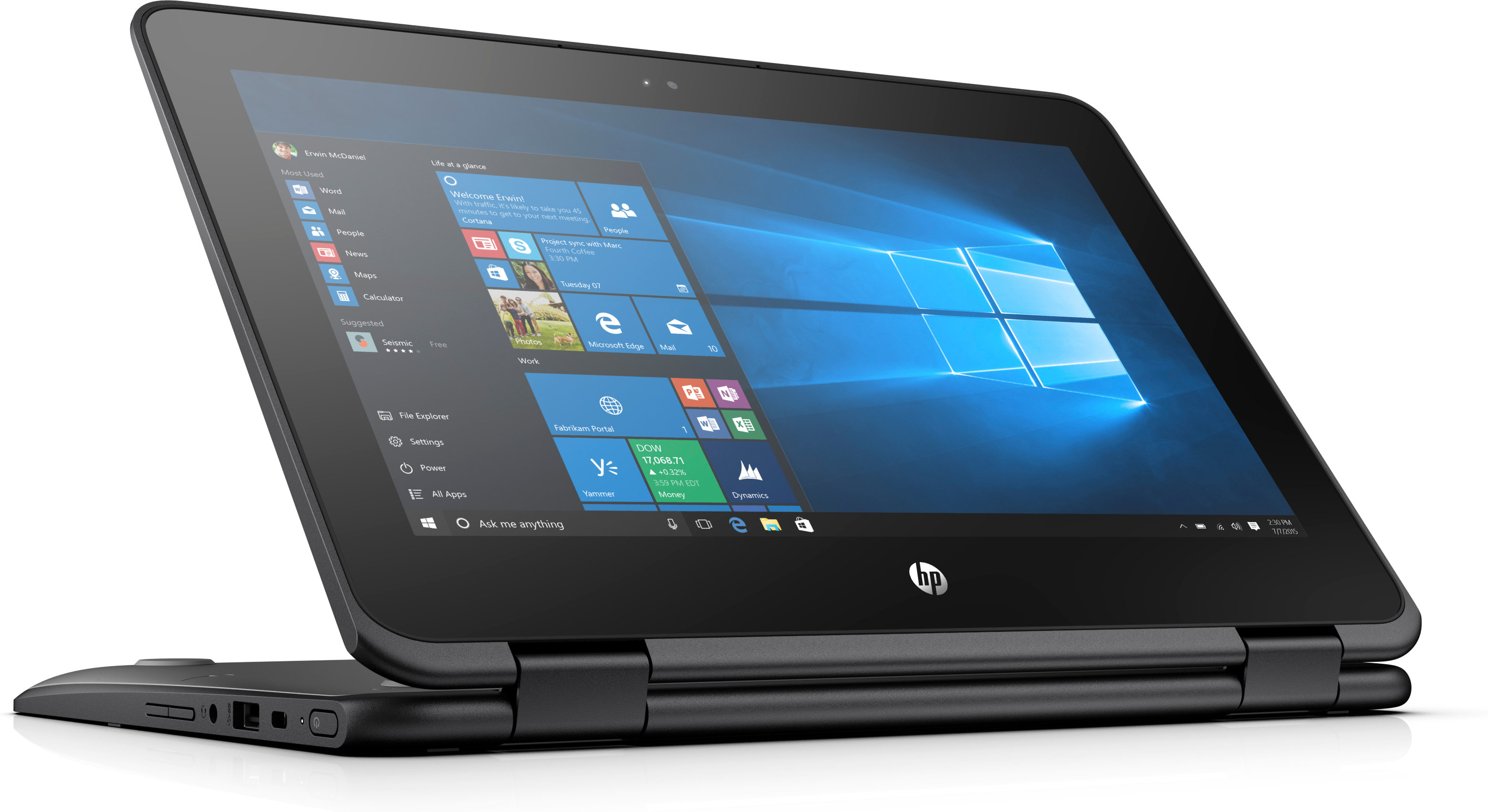 HP - B2B ProBook x360 11 G1 EE Notebook-PC - 11,6 Zoll - Intel® Pentium® N4200 - 4 GB - 256 GB