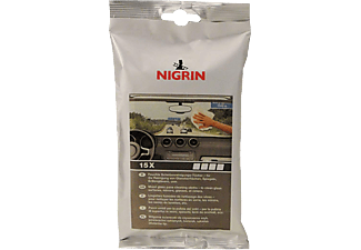 NIGRIN 74150 - Lingettes humides de nettoyage des vitres (Multicouleur)