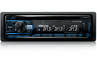 ALPINE CDE-205DAB - Autoradio (1DIN, Nero)