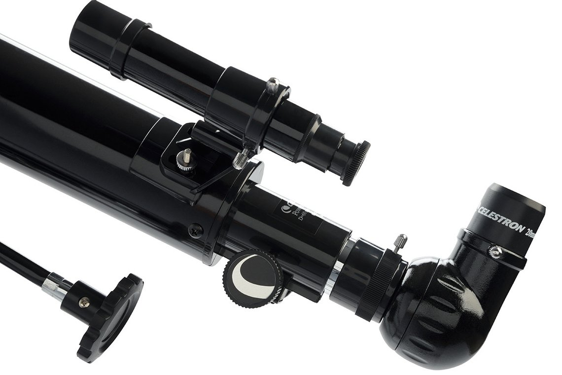 Telescopios - Celestron PowerSeeker 60 EQ, Refractor, Negro