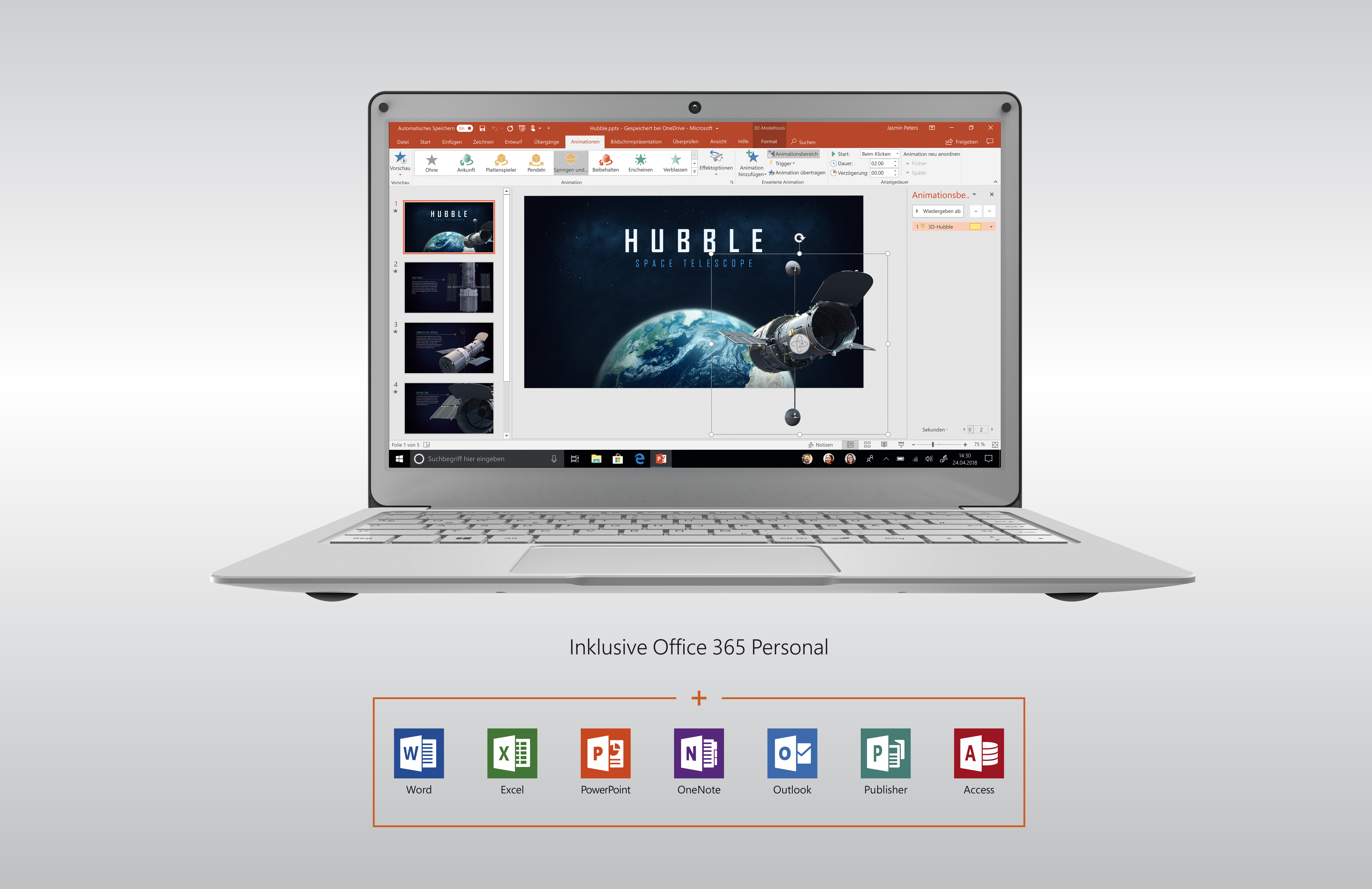 TREKSTOR Surfbook A13B - 13,3 Zoll - Intel® Pentium® Silver N5000 - 4 GB - 64 GB - Intel® UHD 605 - Windows 10 Home S-Modus (32 Bit)