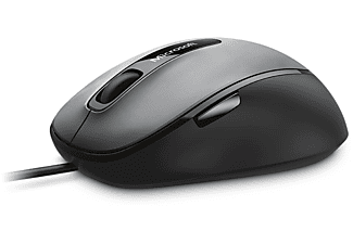 MICROSOFT Comfort Mouse 4500 - Maus (Schwarz/Grau)