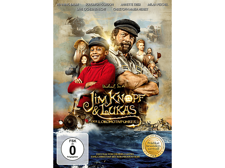 DVD JIM & KNOPF DER LUKAS LOKOMOTIVFÜHRER