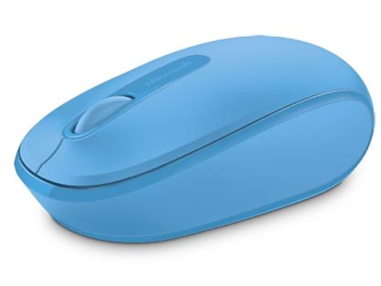 MICROSOFT U7Z-00058 1850 WLESS - Souris (Bleu cyan)