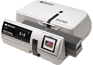 BRAUN PHOTO Multimag SlideScan 7000 - Diascanner (Grigio)