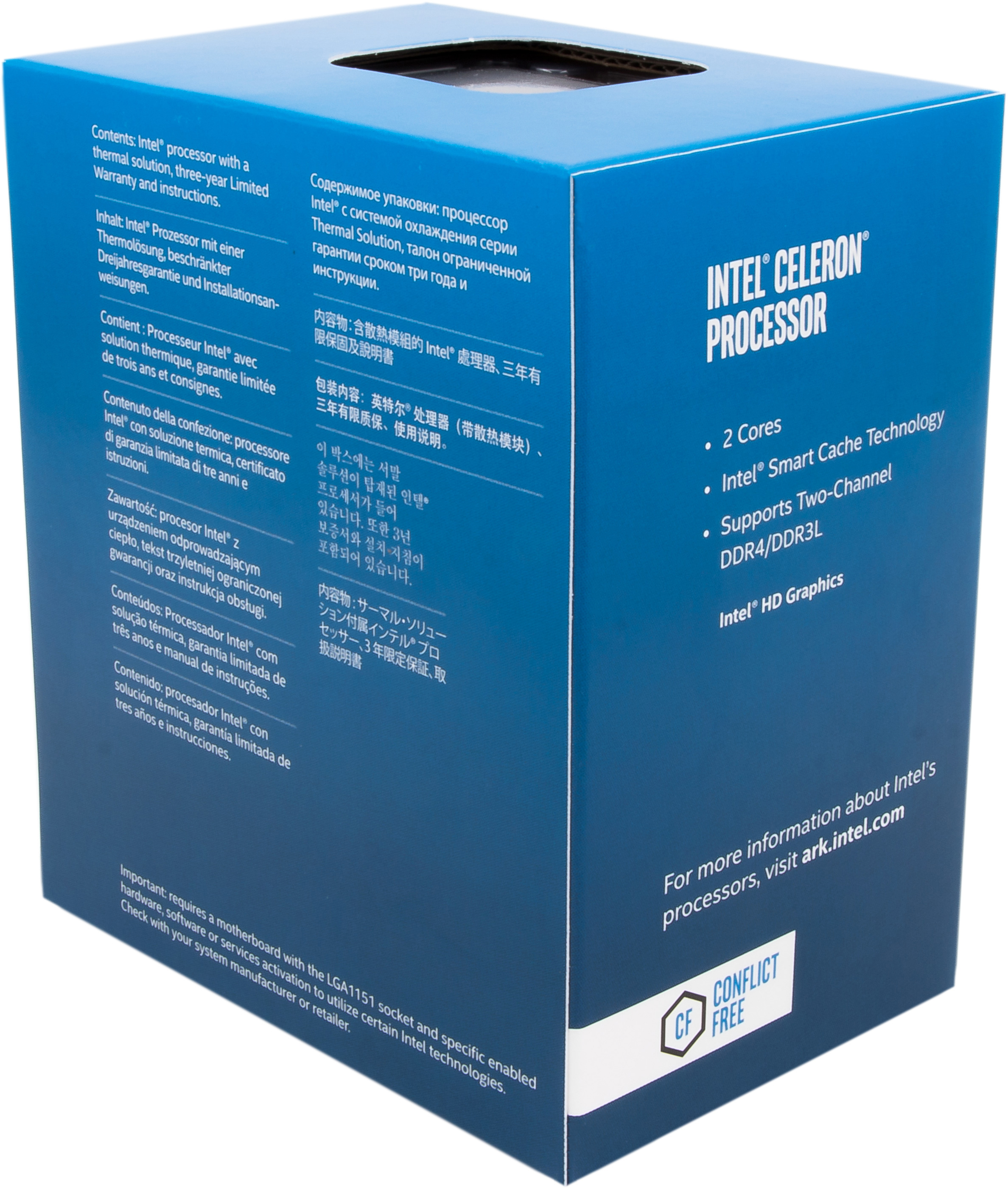 INTEL Celeron® G3900 Prozessor
