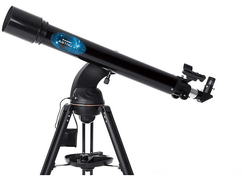 Telescopios - Celestron Astro Fi 90 mm, Refractor, Negro