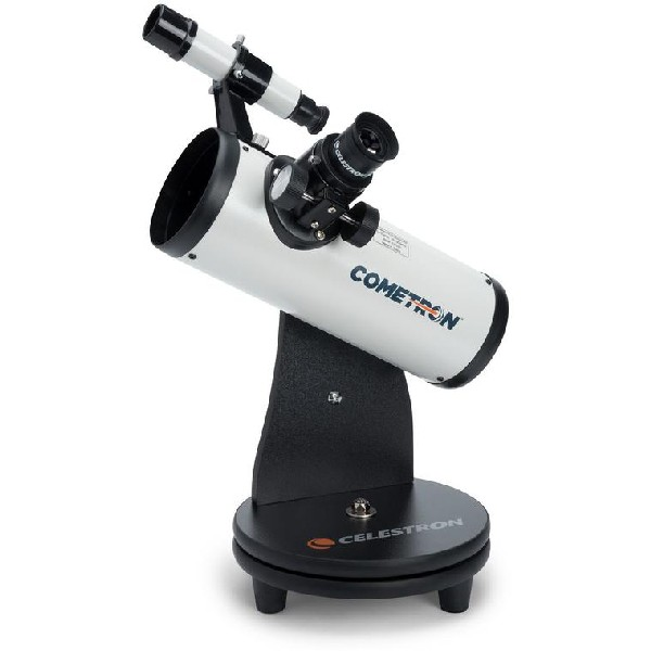 Telescopios Celestron Cometron firstscope 76 mm reflector blanco