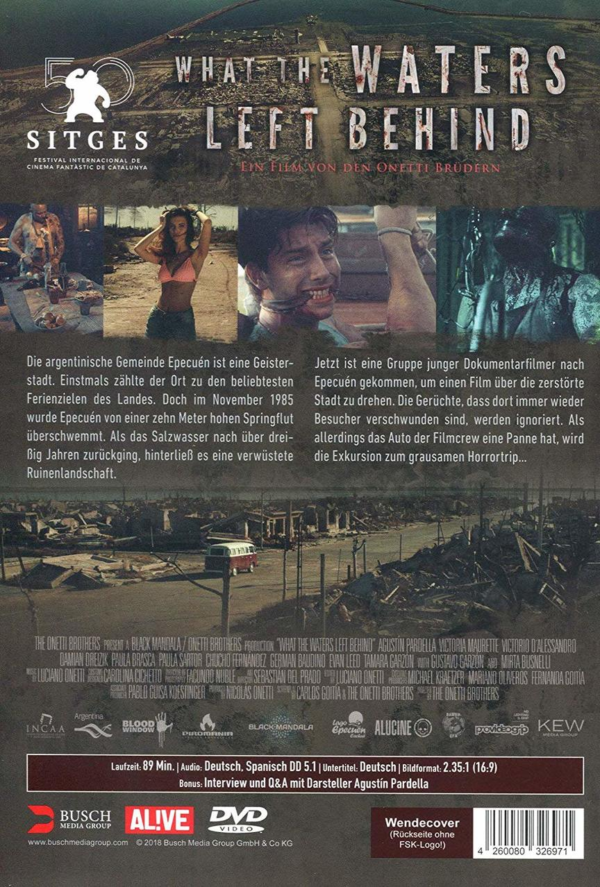 DVD-Cover für einen Film, mit Text und Bildern, einschließlich Auto und Haus.