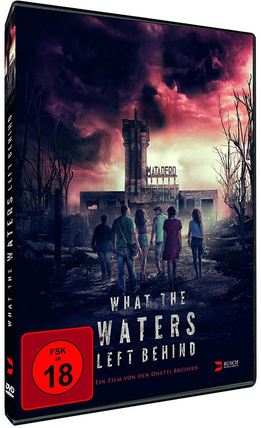 DVD-Hülle mit einem Filmplakat, das eine Gruppe von Menschen zeigt, die auf ein Gebäude zugehen.