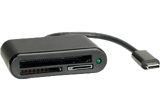 ROLINE USB 3.0 CardReader - Lecteur de cartes (Noir)