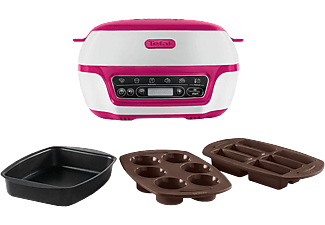 TEFAL CAKE FACTORY - Macchina per dolci (Bianco/Rosa)
