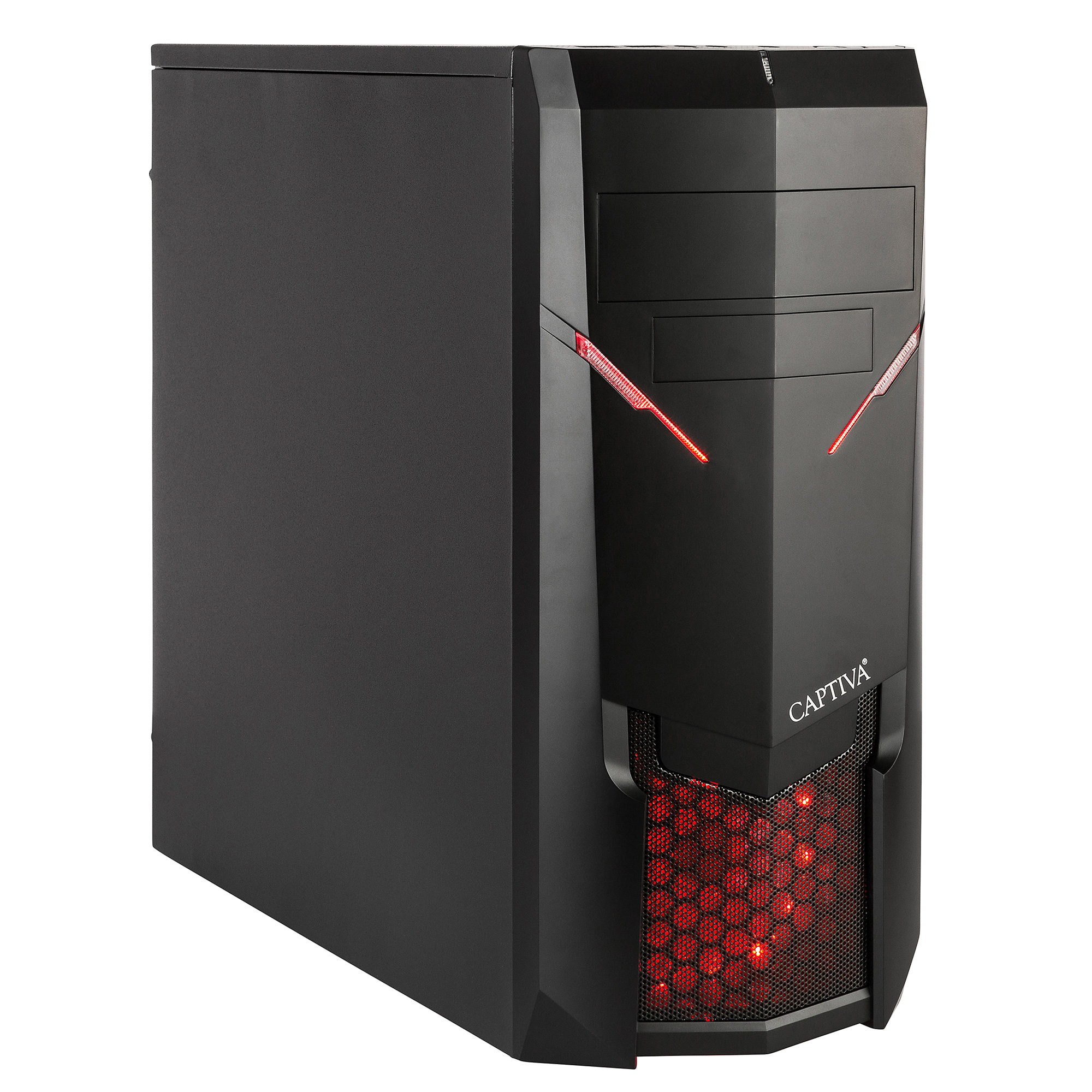 CAPTIVA GAMING R47-250 - AMD Ryzen™ 5 2600 - 8 GB - 120 GB - AMD Radeon™ RX 590 - Windows 10 (64 Bit)