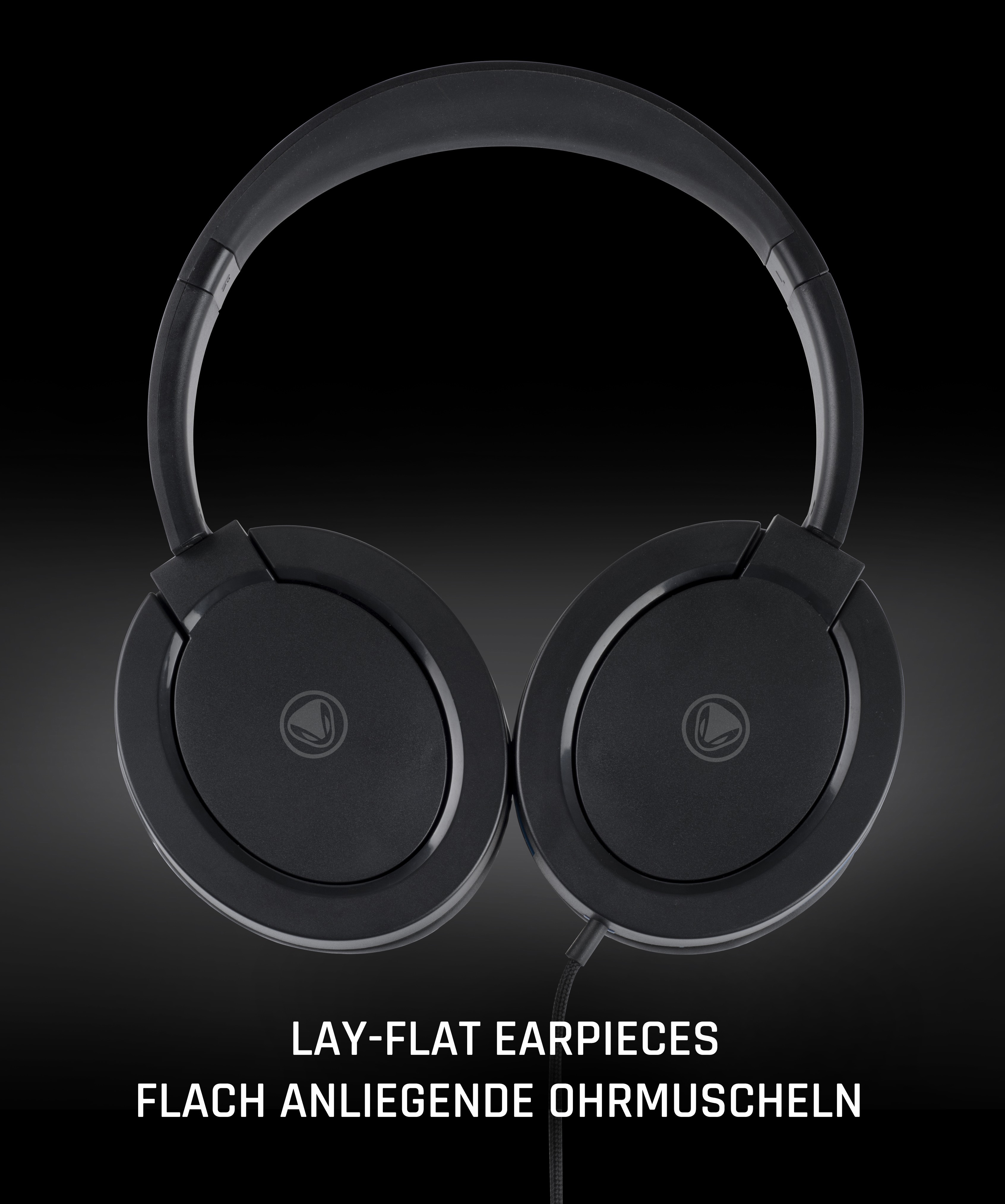 Schwarz/Blau PS4 Headset PRO™ 4 SET Stereo Zubehör, mit Gaming HEAD On-ear SNAKEBYTE