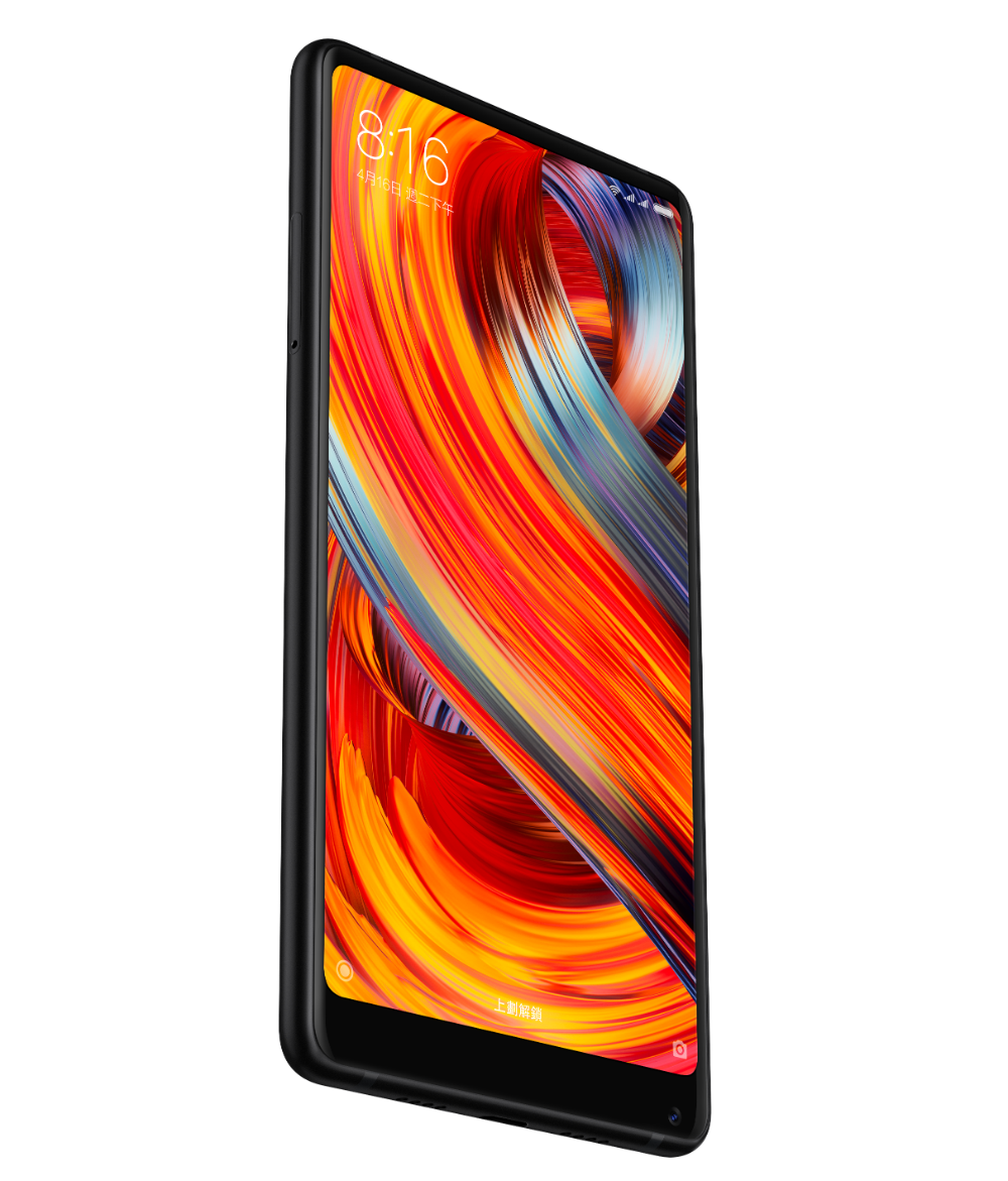 Móvil - Xiaomi Mi Mix 2, Negro, 64 GB, 6 GB RAM, 6", Snapdragon 835, 3400 mAh, Android