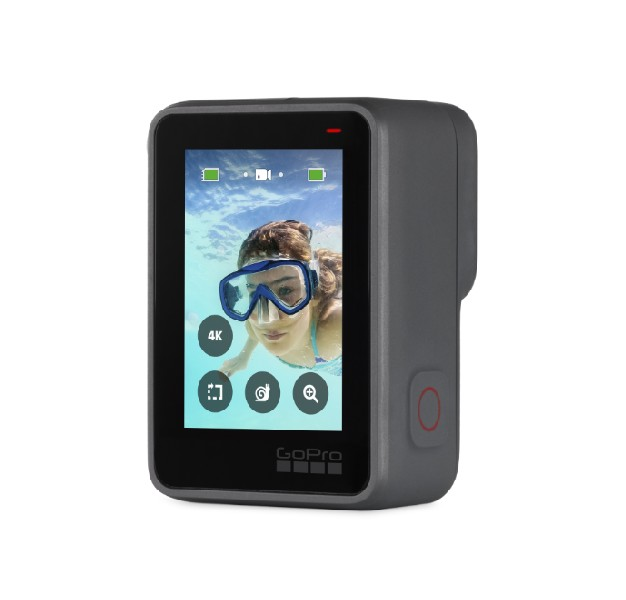 Cámara deportiva - GoPro HERO7 Silver, Vídeo 4k30, 10MP, Wi-Fi, GPS, Bluetooth, Gris oscuro