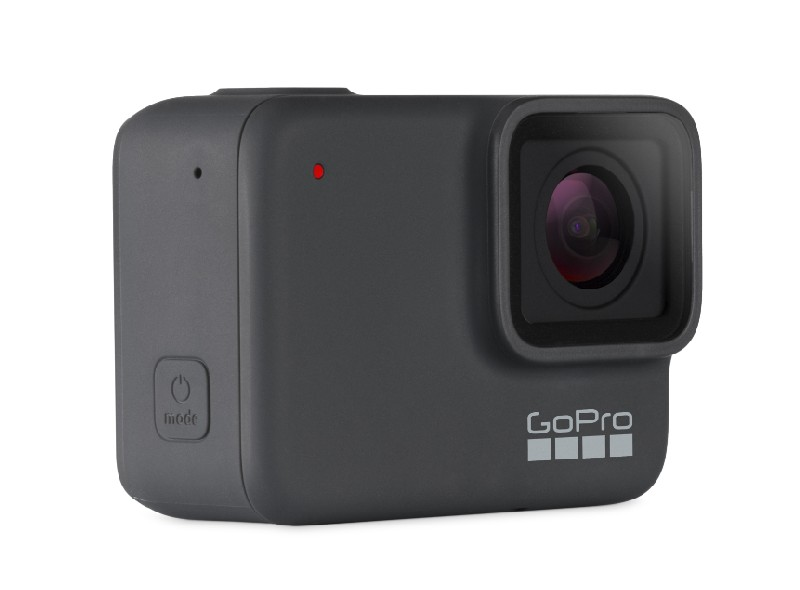 Cámara deportiva - GoPro HERO7 Silver, Vídeo 4k30, 10MP, Wi-Fi, GPS, Bluetooth, Gris oscuro
