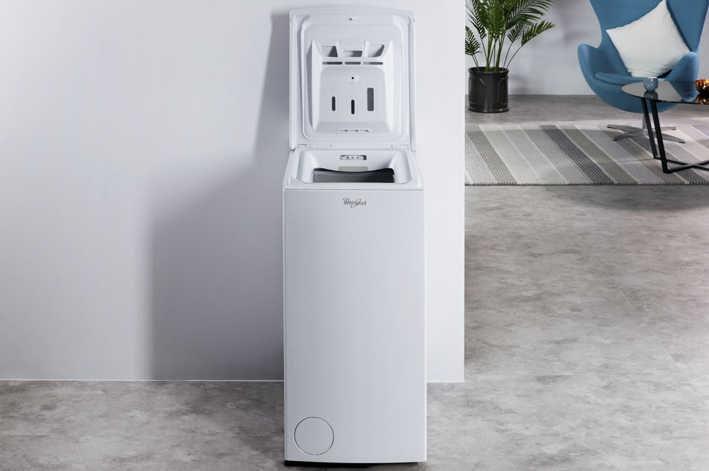 WHIRLPOOL TDLR 70220 inverter motoros felültöltős mosógép, A+++, 10 év motorgarancia