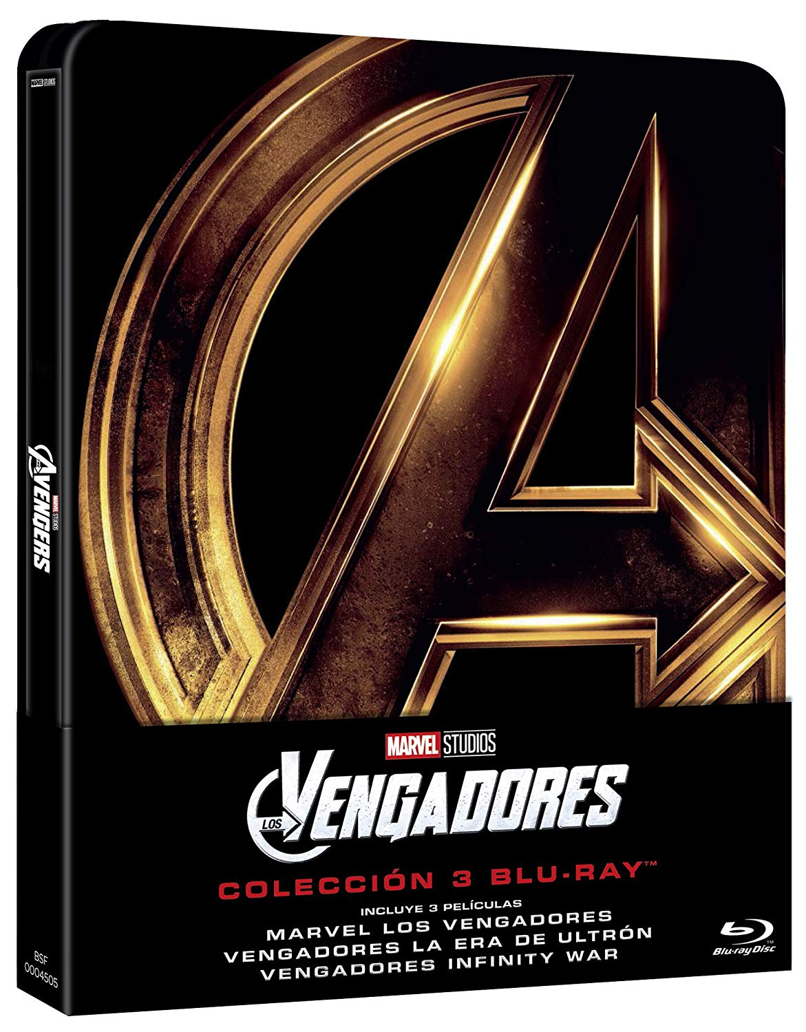 Pack Vengadores (1-3) (Ed. Steelbook) - Blu-ray