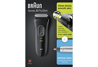 BRAUN 3000VS ProSkin borotva + EN10 orr- és fülnyíró