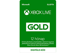 Xbox Game Pass Core előfizetés, 12 hónap (Elektronikusan letölthető szoftver - ESD) (Xbox)