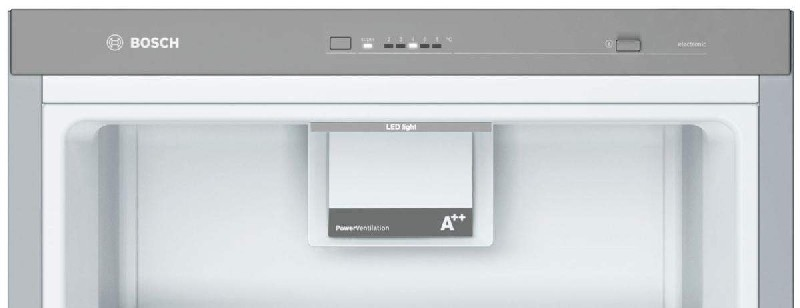 Frigorífico una puerta - Bosch KSV36VI3P, 346 L, 186 cm, Clase A++, Inox antihuellas