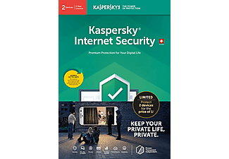 Kaspersky Internet Security Limited Edition (2 appareils/1 an) - PC/MAC - Allemand, Français, Italien