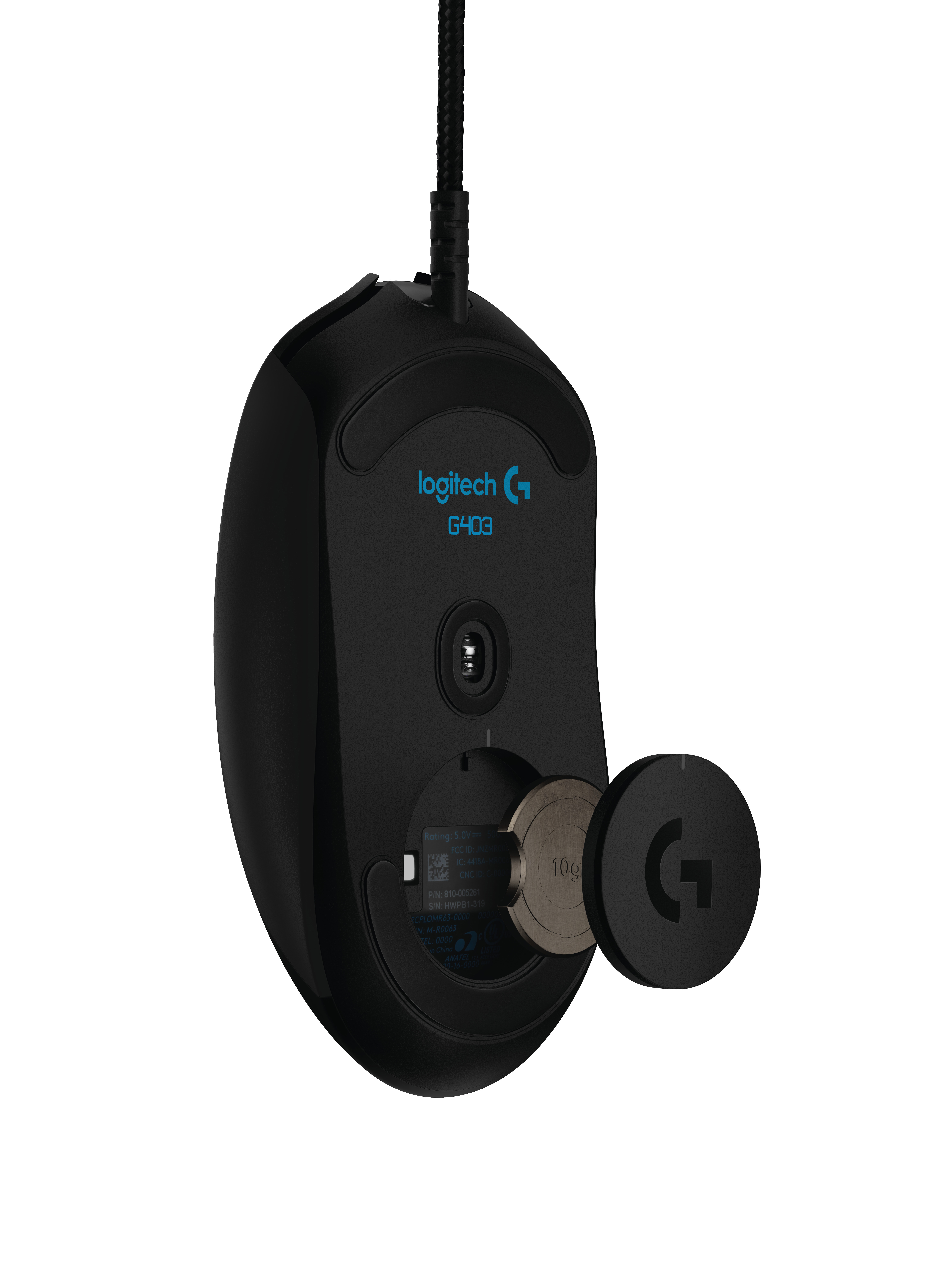 LOGITECH G403 Gaming Maus, Schwarz