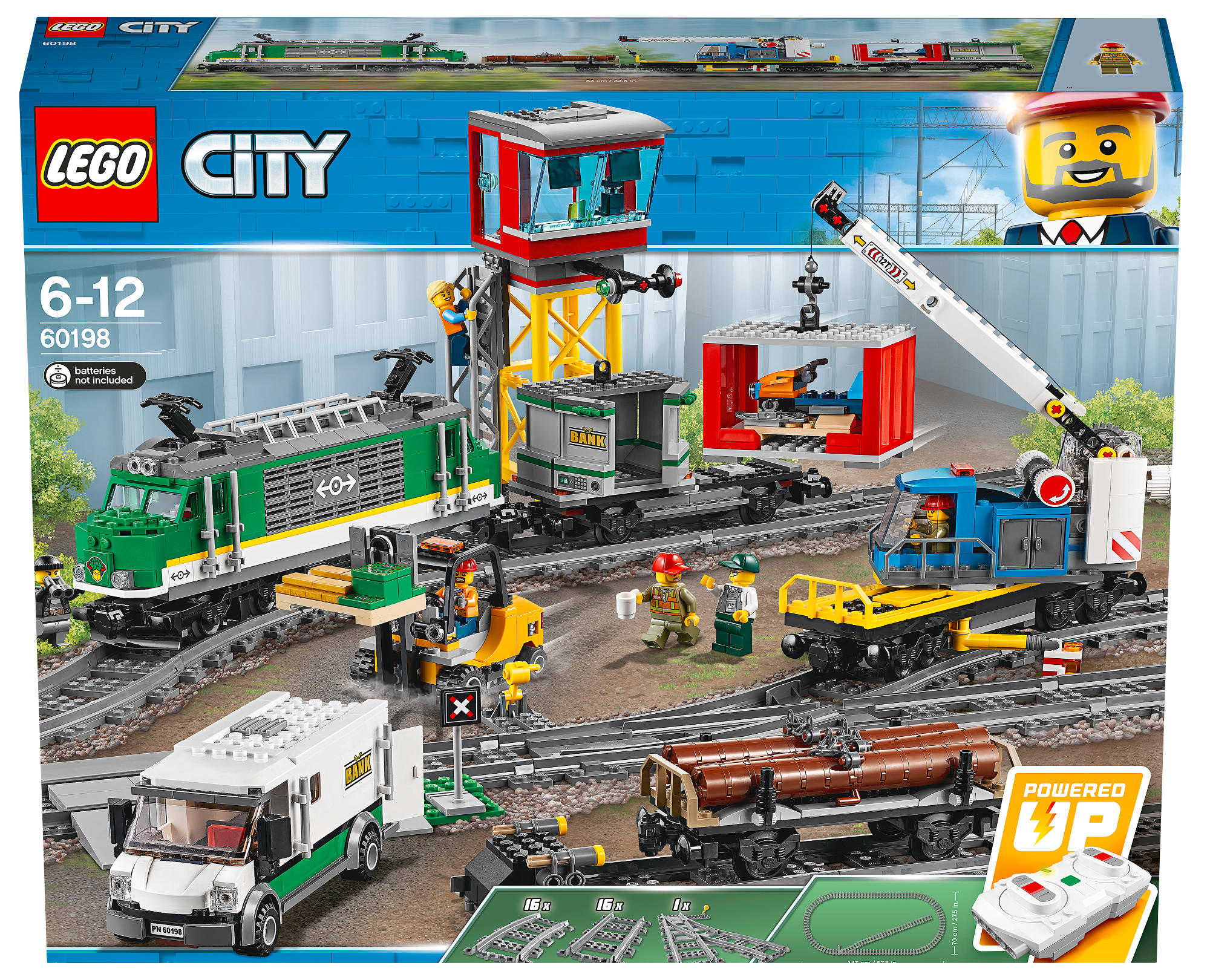 LEGO City 60198 Güterzug Mehrfarbig Bausatz