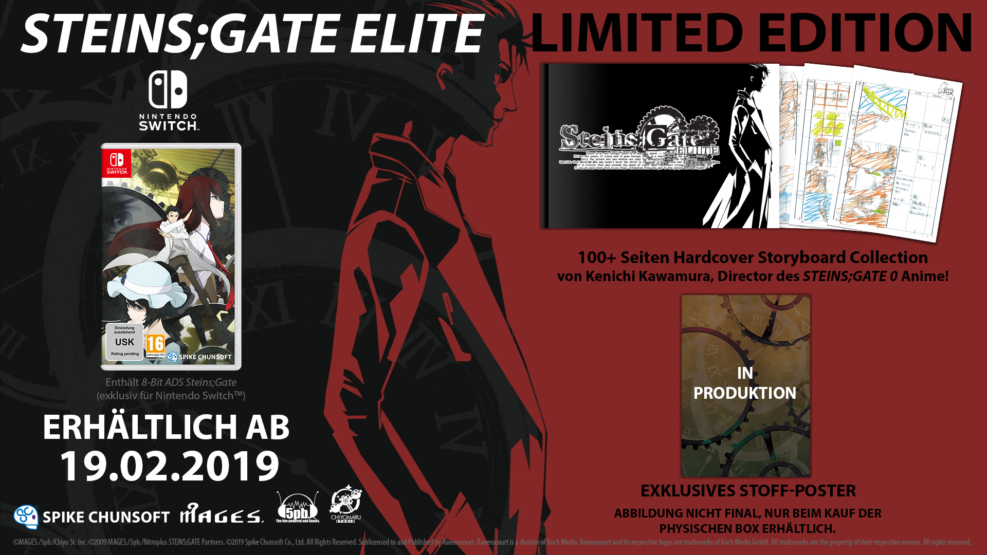 STEINS GATE ELITE LIMITED EDITION - [Nintendo Switch]