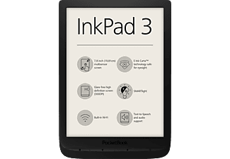 POCKETBOOK Inkpad 3 8 GB WiFi fekete e-book olvasó (PB740-E-WW)