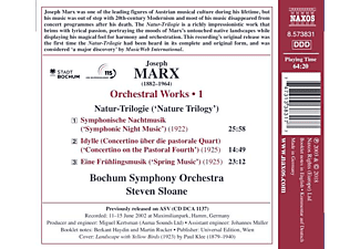 Steven/bochumer Symphoniker Sloane - Orchesterwerke Vol.1  - (CD)