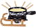 NOUVEL Sports d'hiver-luge - Set à fondue au fromage (Noir)