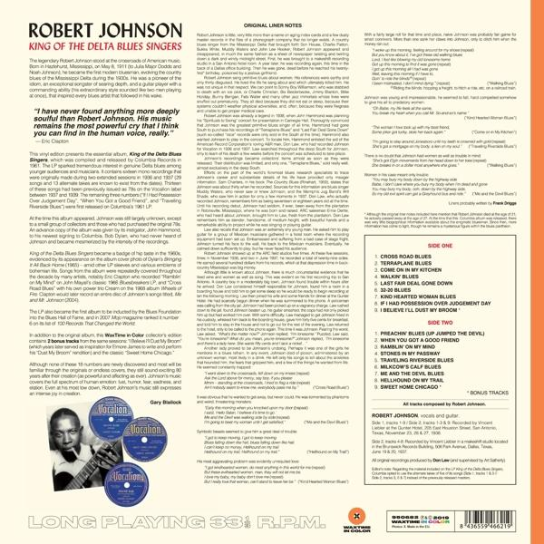 Robert Johnson - Delta Of The - Blues King (Vinyl) (Ltd.180g Singers Farbige
