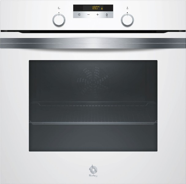 Horno Pirolítico Balay 3hb5848b0 independiente blanco 71 7 funciones aqualisis 3600w multifuncion pirolitico y 71l cristal 60x60 mandos escamoteables integrable 60x60cm 10 auto chef 59.4 3600