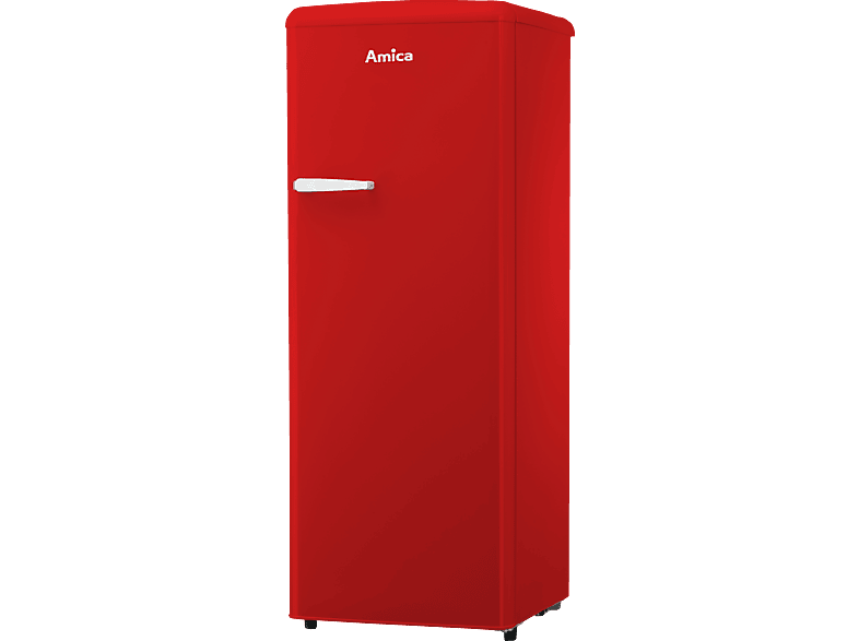 AMICA VKSR hoch, 354 R Rot) Edition Kühlschrank 1440 (F, Retro mm 150
