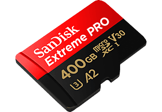 SANDISK Extreme® PRO, Micro-SDXC Speicherkarte, 400 GB, 170 Mbit/s