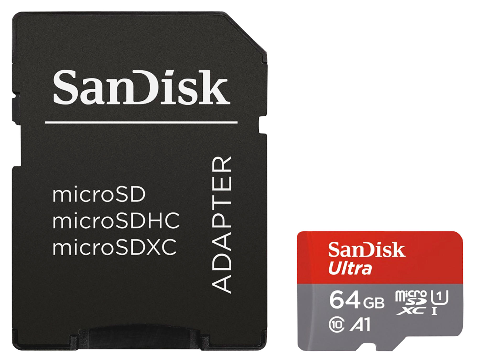 SANDISK 64GB Ultra Android Micro SDXC SD Adaptör Hafıza Kartı