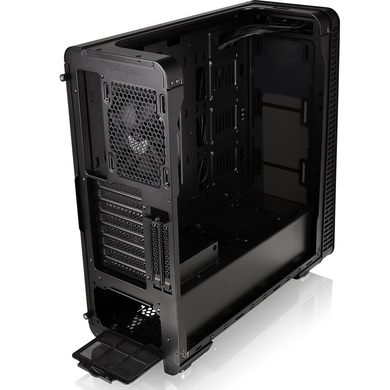 THERMALTAKE VIEW 28 RGB RIING EDITION PC-Gehäuse, Schwarz 