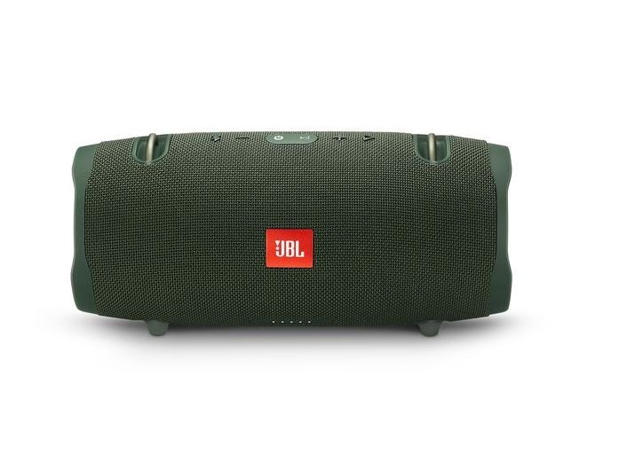 Altavoz inalámbrico - JBL Xtreme 2, 20 W, 80 dB, Bluetooth, Resistente al agua IPX7, Verde