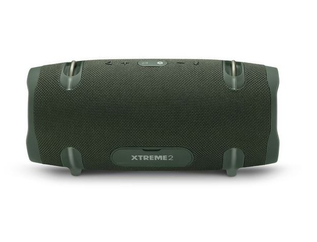 Altavoz inalámbrico - JBL Xtreme 2, 20 W, 80 dB, Bluetooth, Resistente al agua IPX7, Verde